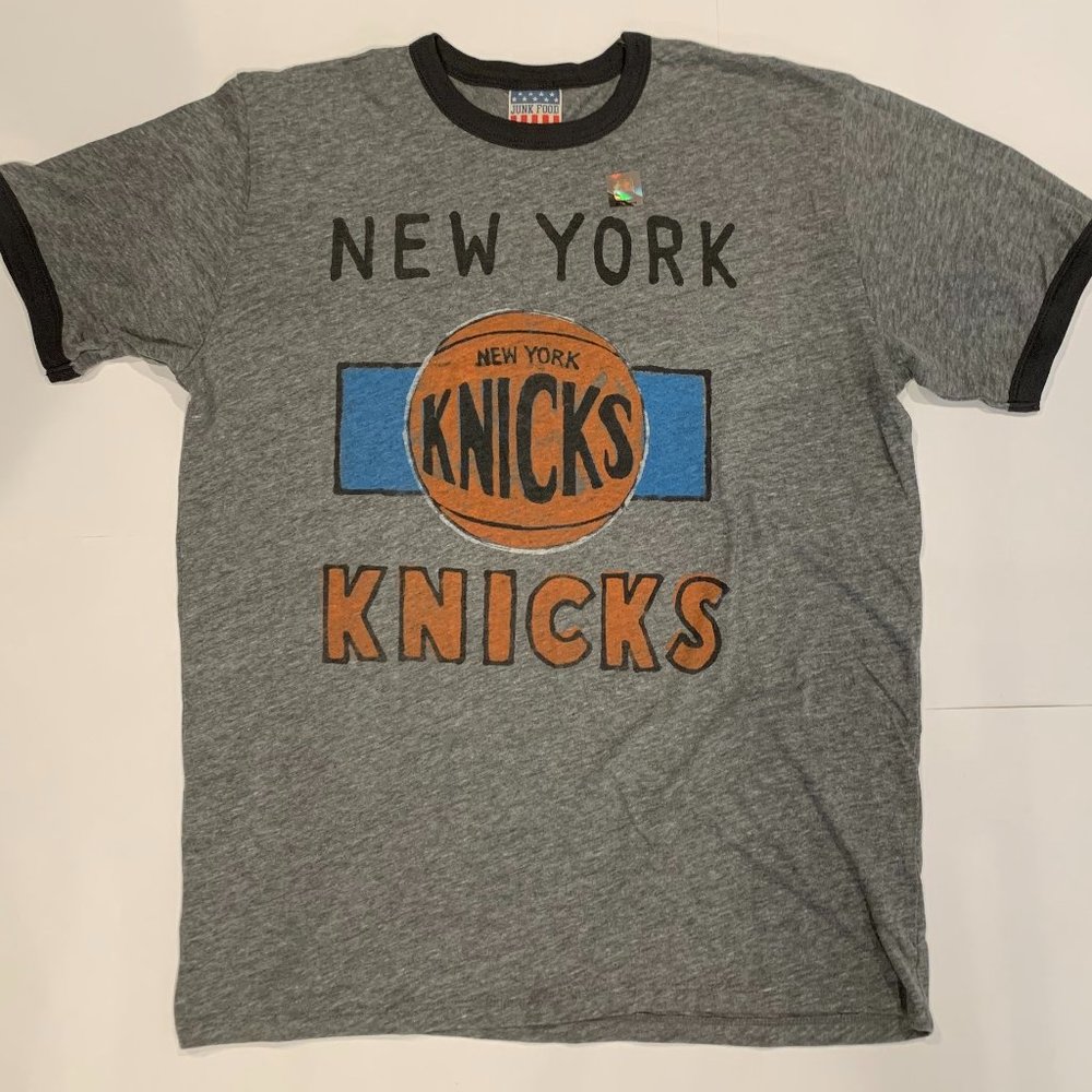 Junk Food Men's NY Knicks Ringer Tee